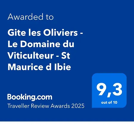 Les Oliviers - Le Domaine Du Viticulteur - St Maurice D Ibie Saint-Maurice-d'Ibie